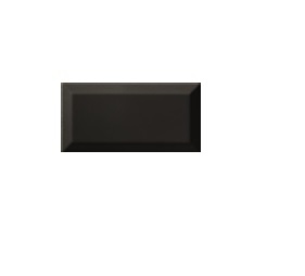 CERAMICA BISELADA NEGRO BRILLANTE 10 X 20 CM (CAJA 1 MT2) ESPAÑOL MARCA COLORKER