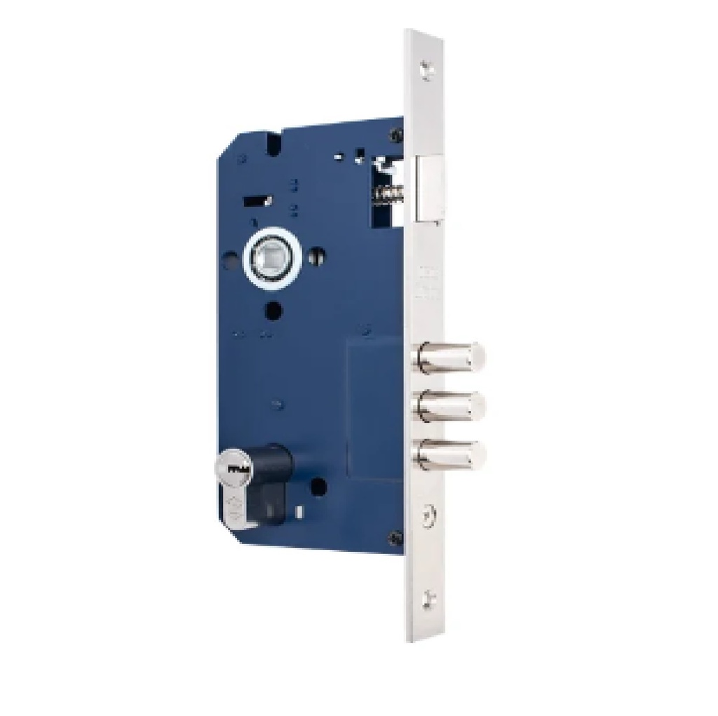 CERRADURA DE EMBUTIR 60 MM 2 PASES 3 BARRAS MOD. 830 REF. IDE-783005 / 830059 MARCA IDEACE