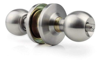 CERRADURA DE POMO ACERO INOX. PARA BAÑO REF. C-188S/SO-B MARCA SMARTLOCK