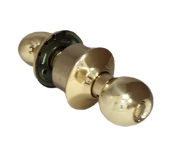 CERRADURA DE POMO / BOLA OLI PARA BAÑO L/B MOD. OLI-LB-B REF. 19166 MARCA TRUPER