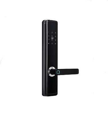 CERRADURA ELECTRONICA MODENA TITAN NEGRA PLACA RECTA REF. 91003137 MARCA VISALOCK