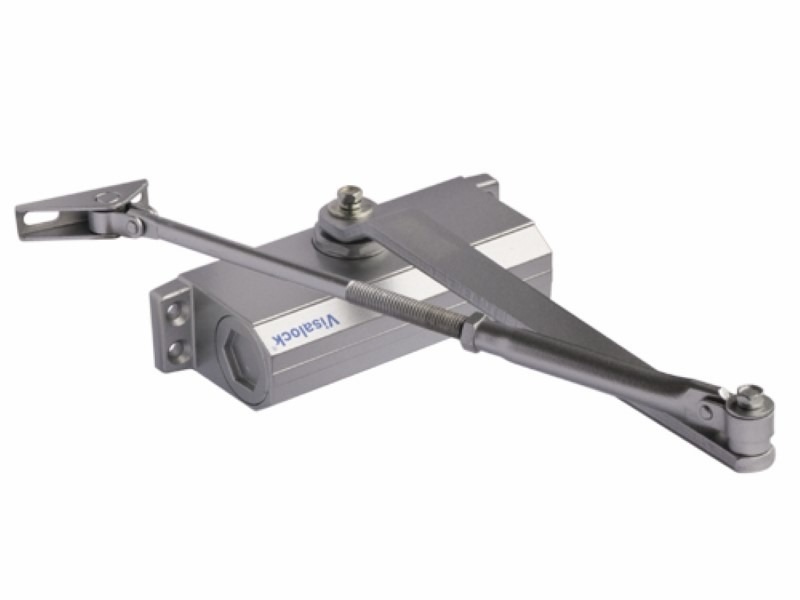 CIERRAPUERTA AEREO HIDRAULICO DE ALUMINIO 40 - 150 KG REF.VL536 REF. 91001632/ 039705 MARCA VISALOCK