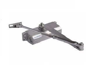 CIERRAPUERTA AEREO HIDRAULICO ALUMINIO 40 KG HASTA 64 KG REF. VL63 COD. 91002548 BLISTER VISALOCK