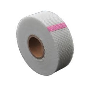 CINTA DE FIBRA / MALLA AUTOADHESIVA PARA DRYWALL DE 2" X 90 MTS REF. 007-07-00210 MARCA AKI