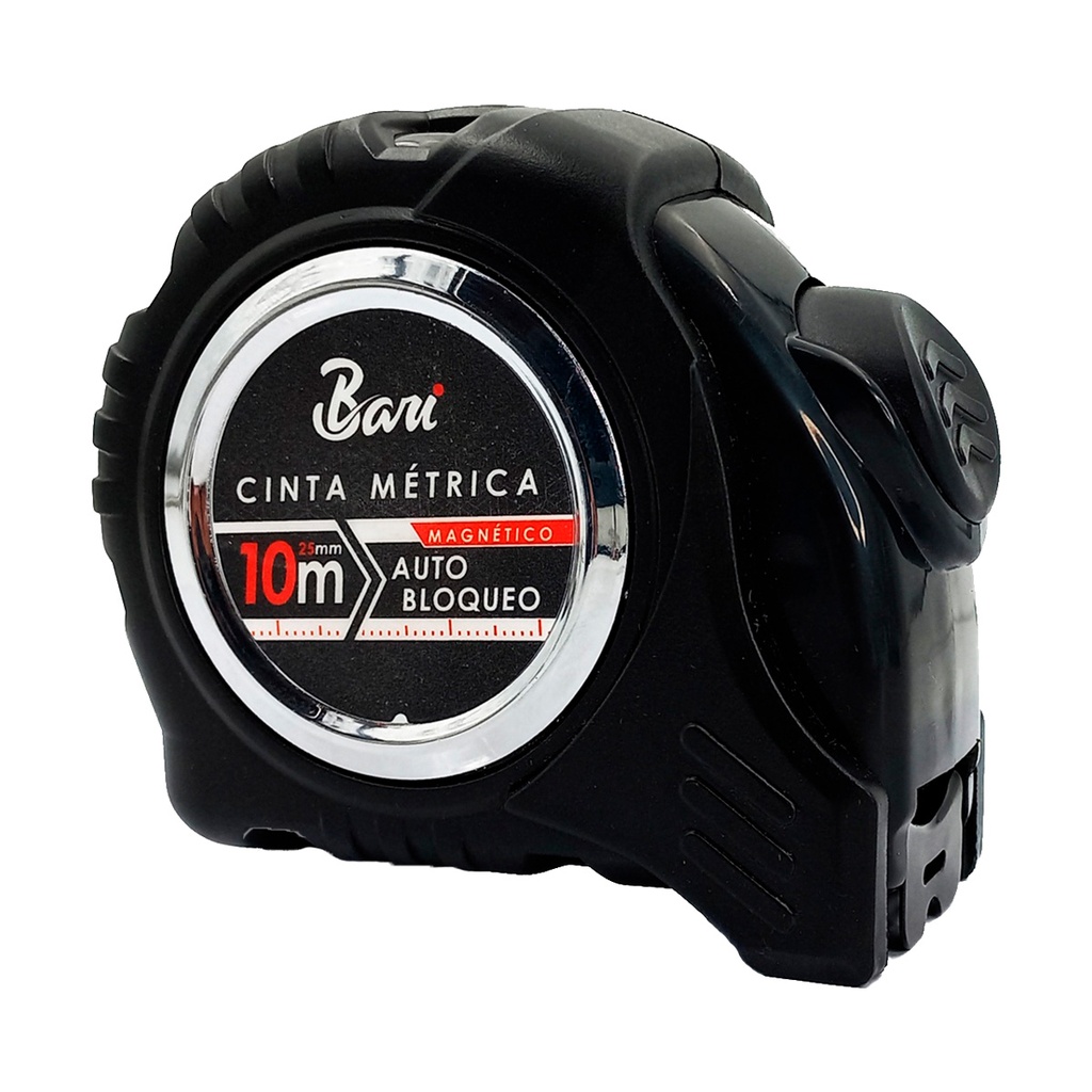 CINTA METRICA 16 MM X 10 MTS ANTIBLOQUEO REF. HER.02.04 MARCA BARI