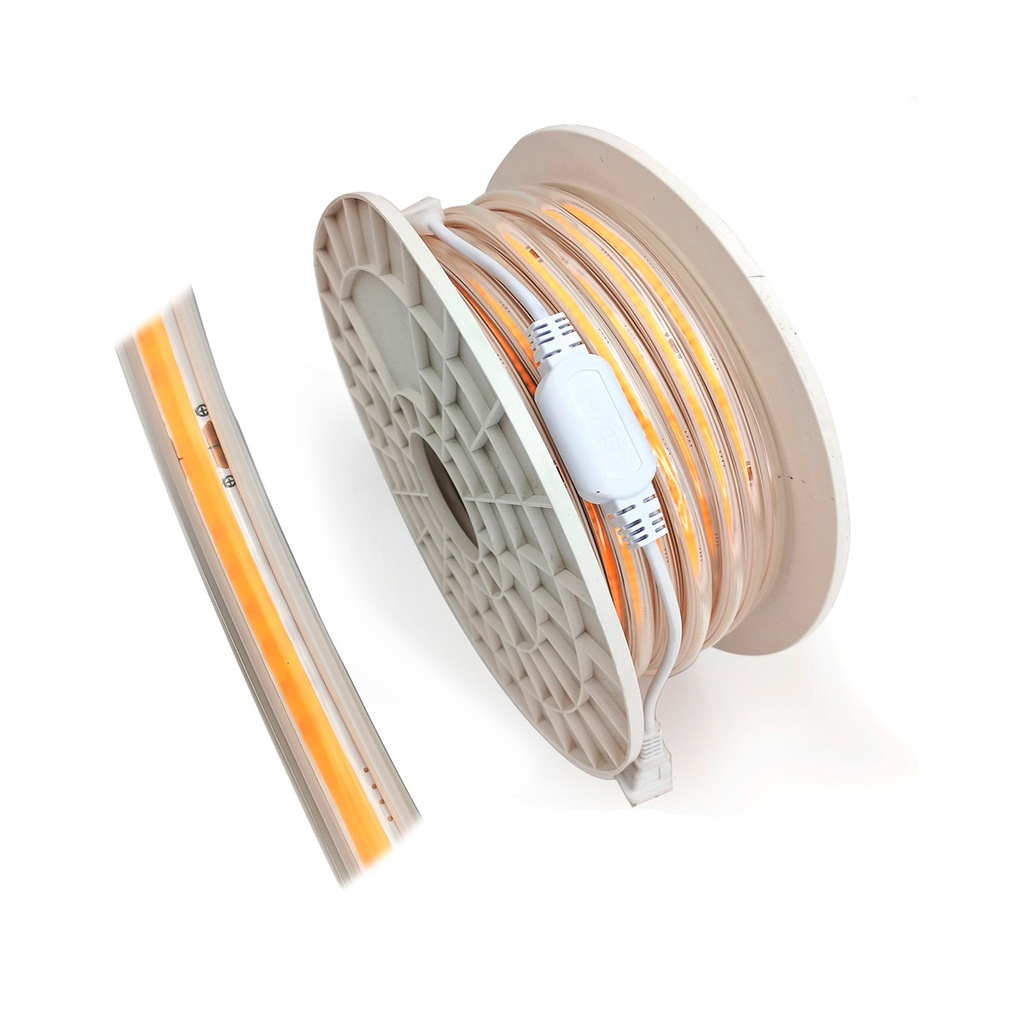 CINTA LED TIPO COB S/PUNTOS POR METRO LUZ BLANCA 3000 K 110 V IP 67 REF. ILU.03.05 MARCA BARI