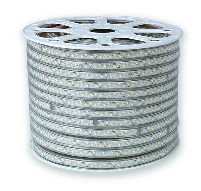 CINTA LED POR METRO LUZ BLANCA 6500 K 110 V ( 120 PASTILLA # 2835 POR METRO ) MARCA ECO LAMP