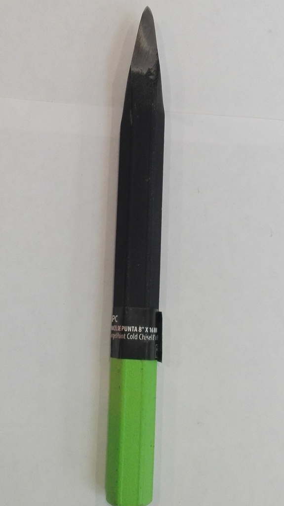 CINCEL DE PUNTA SIN PROTECTOR 5/8" X 8" - 8" X 16 MM REF. 65102 MARCA LOBSTER