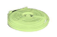 CINTA LED POR METRO TIPO NEON 120 LEDS/M 12 W/M IP65 110 V REF. N1-2835B-120D-VERDE MARCA LUMIND