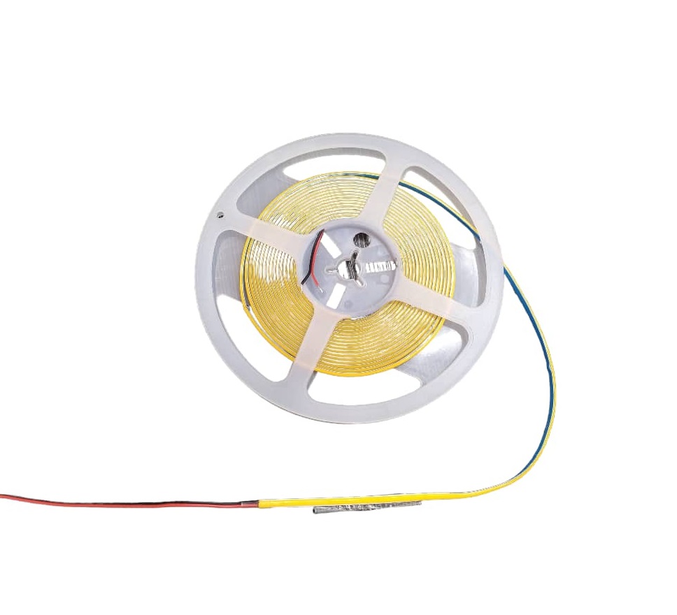 CINTA LED COB 5 MTS 24 VDC 3000 K 5 W/M 480LEDS/M IP20 (NO INCLUYE EL DRIVER) REF.DELI-30 LUXOLAR