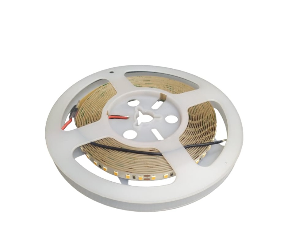 CINTA LED SMD 10W/M 120 LED/M 5 MTS 24VDC 2100K 916 LM/MREF. LUX.C10S24I-Y SIN TRANSFORMADOR LUXOLAR