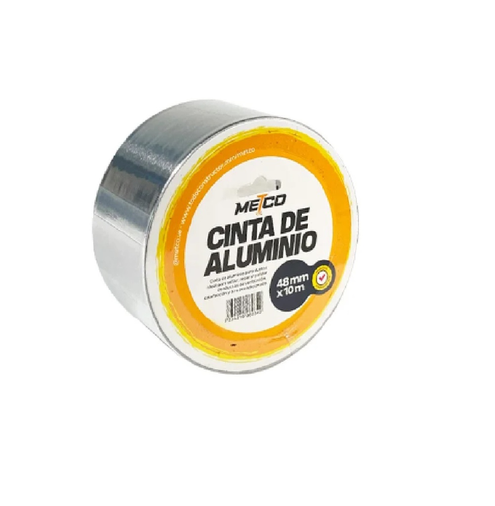 CINTA P/DUCTO DE ALUMINIO 2" X 10 MTS REF. 060340 MARCA METCO
