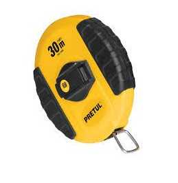 CINTA METRICA CARCASA PLASTICA METALICA 30 MTS MOD.PRO-30ME REF. 20901 MARCA PRETUL