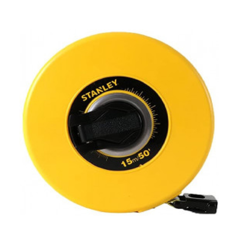 CINTA METRICA TOPOGRAFICA FIBRA DE VIDRIO 1/2" X 15 MTS REF. 34-260S MARCA STANLEY