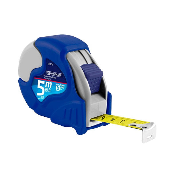CINTA METRICA 3/4" X 5 MTS REF. TC0235 MARCA TOOLCRAFT
