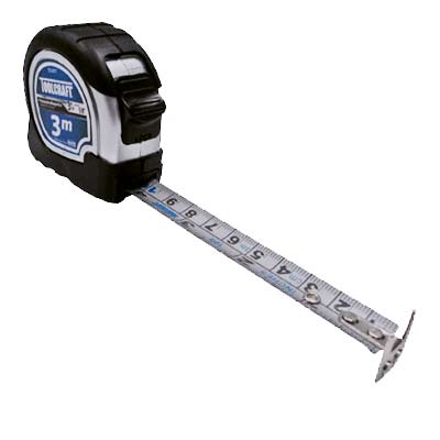 CINTA METRICA 5/8" X 3 MTS REF. TC1417 MARCA TOOLCRAFT