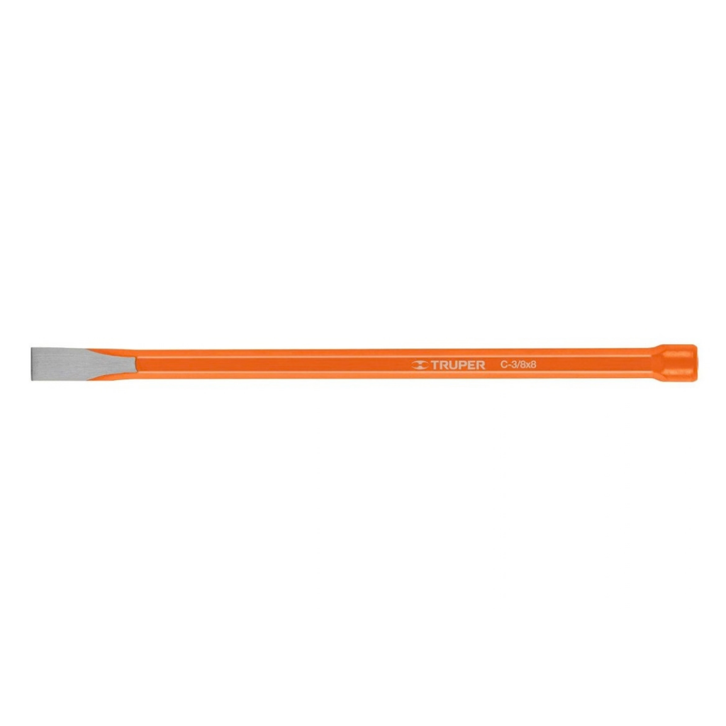CINCEL DE CORTE FRIO PLANO 3/8" X 8" MOD.C-3/8X8" REF. 12109 MARCA TRUPER