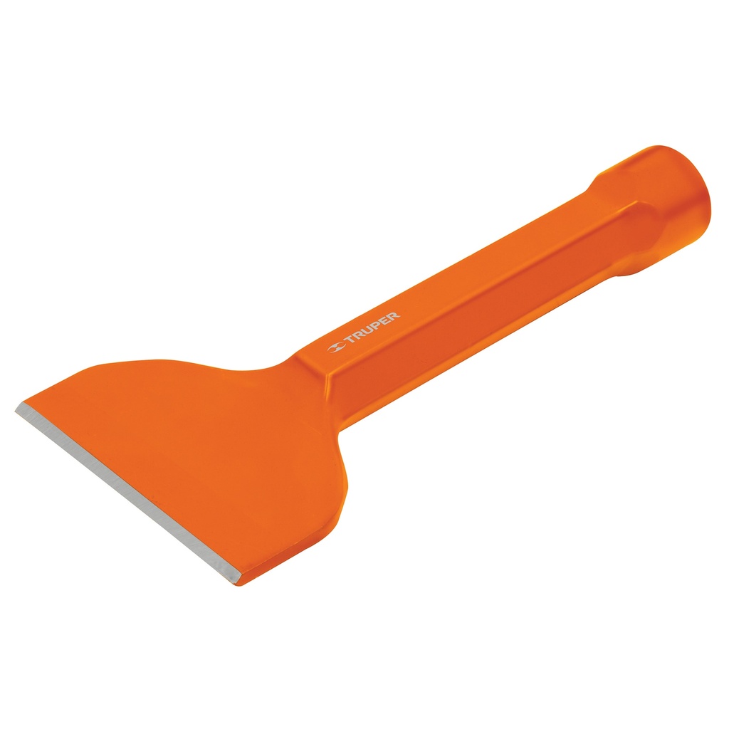 CINCEL PLANO ANCHO LADRILLERO 3. 1/2 X 8" MOD.C-3.-1-2 X 8 REF. 12190 MARCA TRUPER