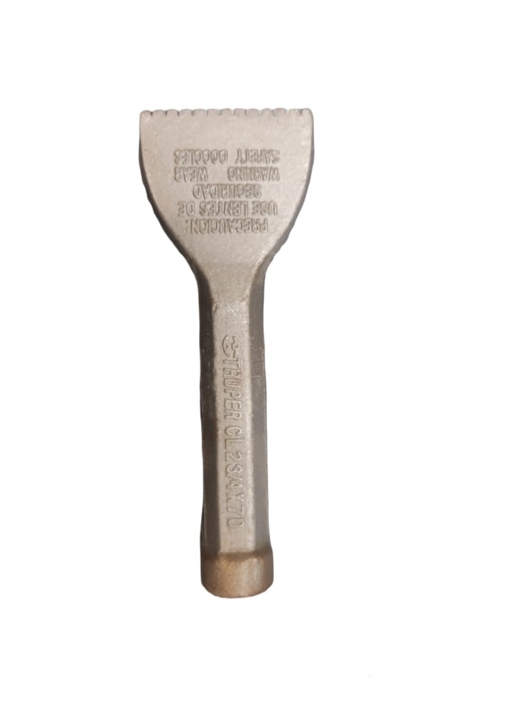 CINCEL PLANO TPO LADRILLERO DE  2.3/4" X 7" MOD.C-L 2.3/4 X 7 REF. 12195 MARCA TRUPER