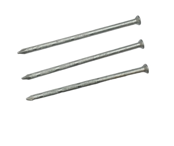 CLAVO DE ACERO RANURADO DE 4" X 4.3 MM UNIDAD REF. CLV4-43M / 200837 MARCA MEJIA