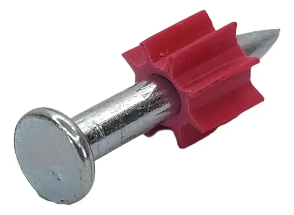 CLAVO DE ACERO DE 1" (27 MM) X 8 MM PARA PISTOLA BAJA (CAJA 100 UND.) COD. WDP8 REF. WD-007 MARCA WIDDER