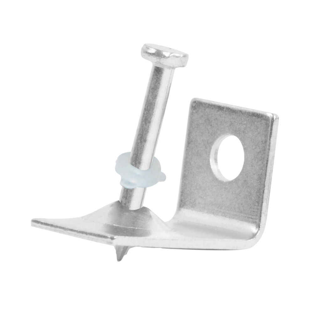 CLAVO DE ACERO CON ANGULO DE 1 1/4" PARA PISTOLA ( CAJA DE 100 UND ) MARCA WIDDER