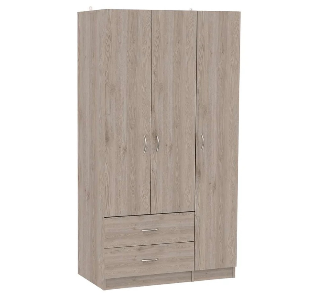 CLOSET 3 PUERTAS MOD. AUSTRAL COLOR BARDOLINO REF. CLB-10878 MARCA SAN PABLO