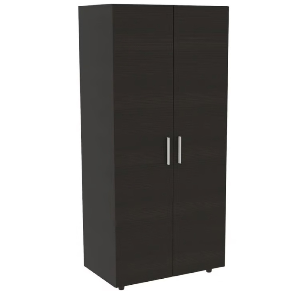 CLOSET 1C CON RUEDAS MOD. DALY 180.5X80CM COLOR WENGUE REF. CLW-10873 MARCA SAN PABLO