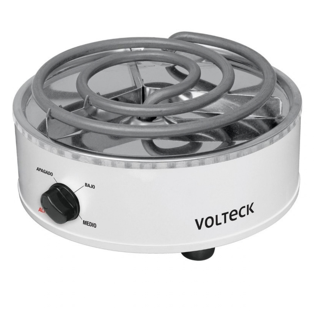 COCINA ELECTRICA DE 1 HORNILLA 110V 700W 60HZ / 3 NIVELES DE TEMP. REF. 48125 MARCA VOLTECK