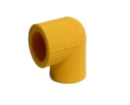 CODO DE 90° LISO DE 25 MM LINEA AMARILLA REF. DSE002A MARCA DONSEN