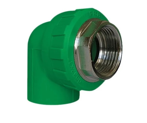 CODO DE 90° CON ROSCA HEMBRA DE 50 MM X 1 1/2" REF. DSE208 MARCA DONSEN