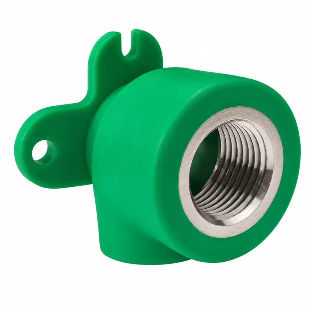 CODO DE 90° (FIJACION SUPERFICIAL) DE 20 MM X 1/2" REF. DSE951 MARCA DONSEN