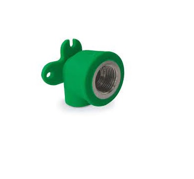 CODO DE 90° (FIJACION SUPERFICIAL) DE 20 MM X 1/2" REF. DSE951 MARCA DONSEN