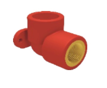 CODO DE 90 GRADOS DE 25 MM X 1/2 (FIJACIÓN SUPERFICIAL) FIRETEC LINEA ROJA COD-DSE952F MARCA DONSEN