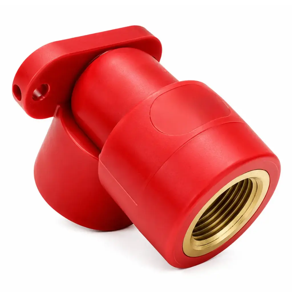 CODO DE 90 GRADOS DE 25 MM X 1/2 (FIJACIÓN SUPERFICIAL) FIRETEC LINEA ROJA COD-DSE952F MARCA DONSEN