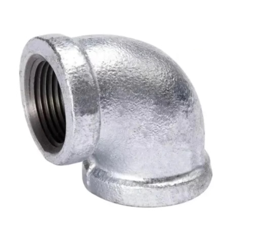 CODO GALVANIZADO 3 X 90° ROSCADO REF. COD-0006 MARCA INFINITY