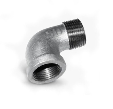 CODO CACHIMBO GALVANIZADO 1/2 " REF. COD-0020 MARCA INFINITY