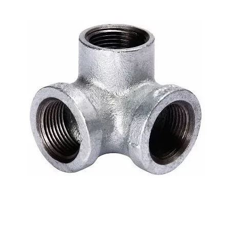 CODO 3 BOCAS GALVANIZADO 1/2" ROSCADO ( UNIDAD ) REF. COD-0070 MARCA INFINITY