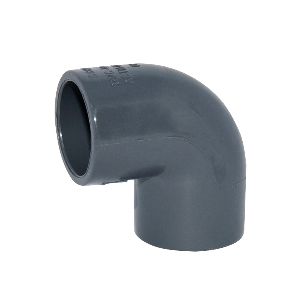 CODO DE PVC AF DE 1" X 90° SOLDABLE REF. CPV-AF06 MARCA SEMILIC