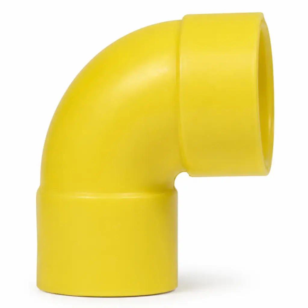 CODO DE PVC PARA AGUA SERVIDA 50 MM X 90º X 3,2 MM ( 2 " X 90°) C- C REF. C020018CC MARCA UNITECA