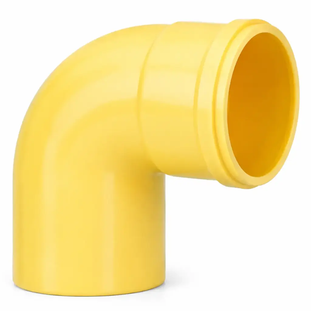 CODO DE PVC PARA AGUA SERVIDA 50 MM X 90º ( 2 " X 90°) C- E REF. C020018S MARCA UNITECA