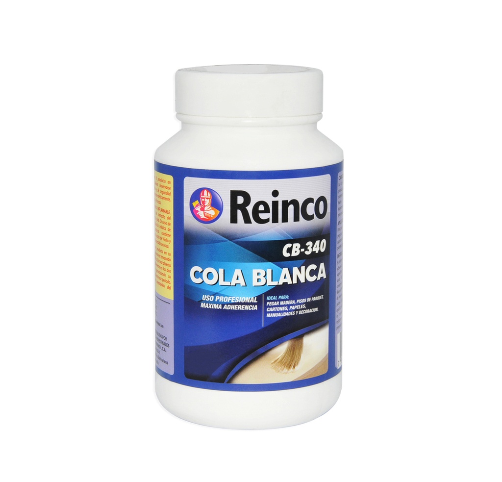 COLA BLANCA / PEGAMENTO N° CB-34 DE 1/16 GL REF. 6000-107 MARCA REINCO
