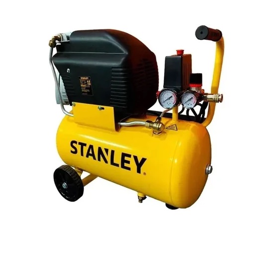 COMPRESOR HORIZONTAL 2 HP 24 LTS 116 PSI 110 - 120V REF. STC24-B3 / COM-703 MARCA STANLEY