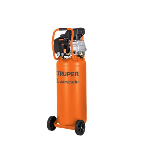 COMPRESOR VERTICAL C/RUEDAS 80 LTS 2.5 HP MOD.COMP-80LV REF. 15656 MARCA TRUPER