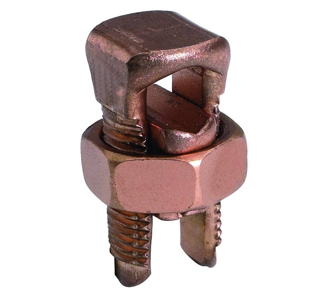 CONECTOR MECANICO PERRO COBRE KS-25 P/ CABLE 4 - 1/0 AWG REF. KS-25 / PSB25 (UNIDAD) MARCA BURNDY