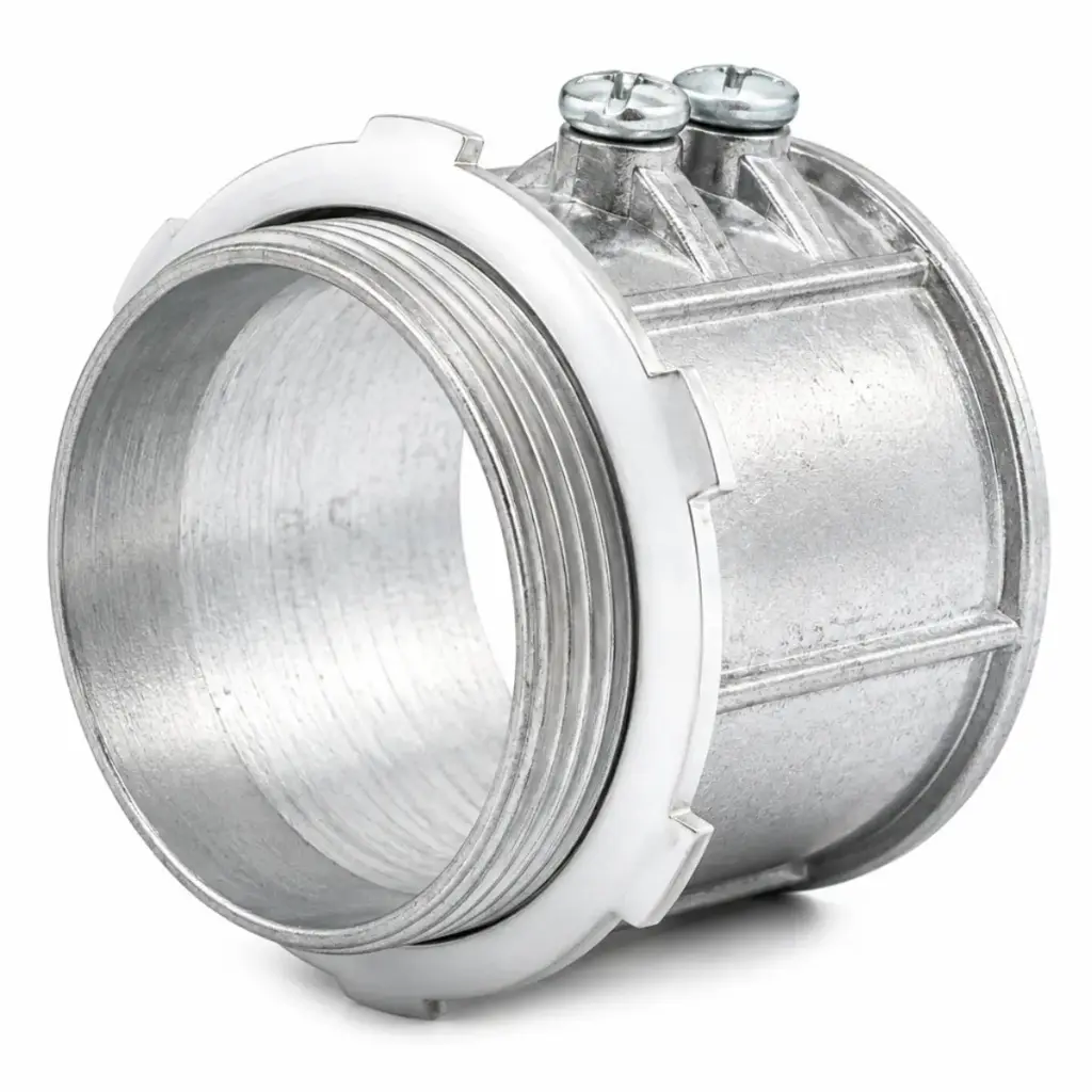 CONECTOR GALVANIZADO EMT DE 1 1/2" REF. C-0004 MARCA DONSEN