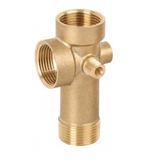 CONEXION / VALVULA DE BRONCE 5 VIAS REF. T5WAY MARCA GENPAR