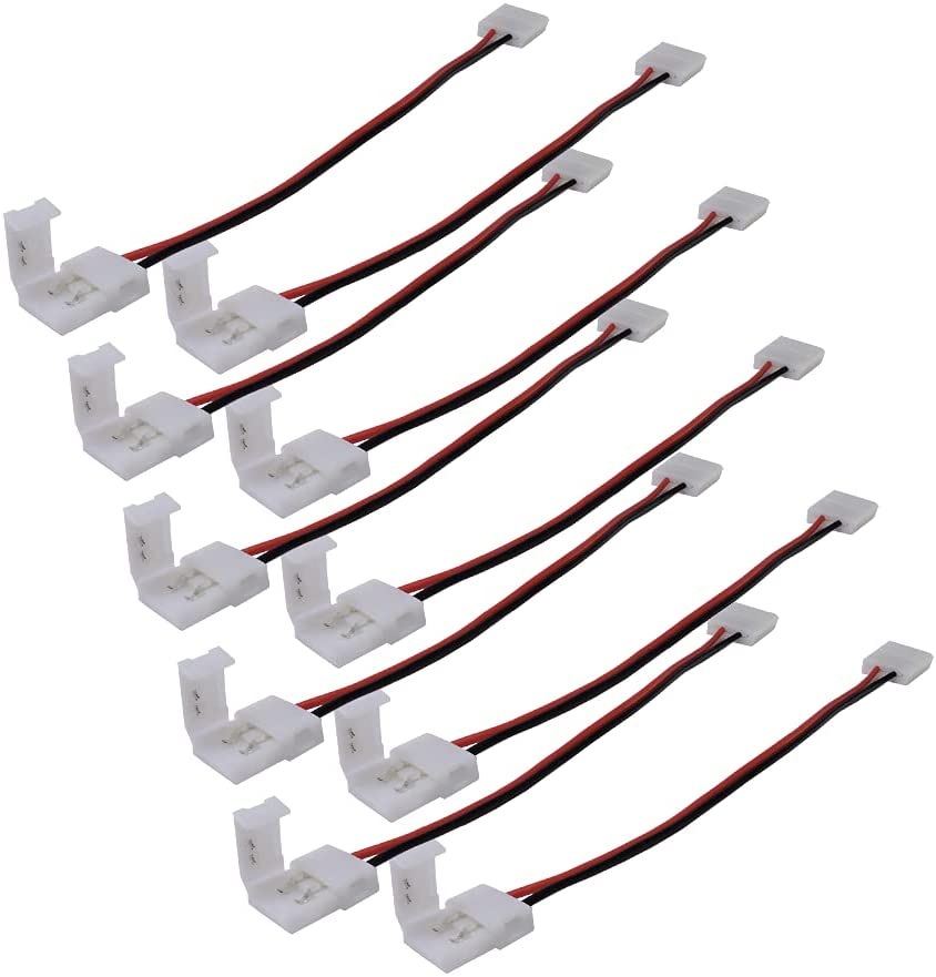 CONECTOR TIPO BROCHE PARA CINTA LED NEON 12 VDC REF. LUM-CNQ-NEON MARCA LUMIND