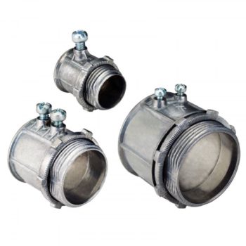 CONECTOR EMT DE 1/2" EN ALUMINIO REF. C-001 MARCA MF