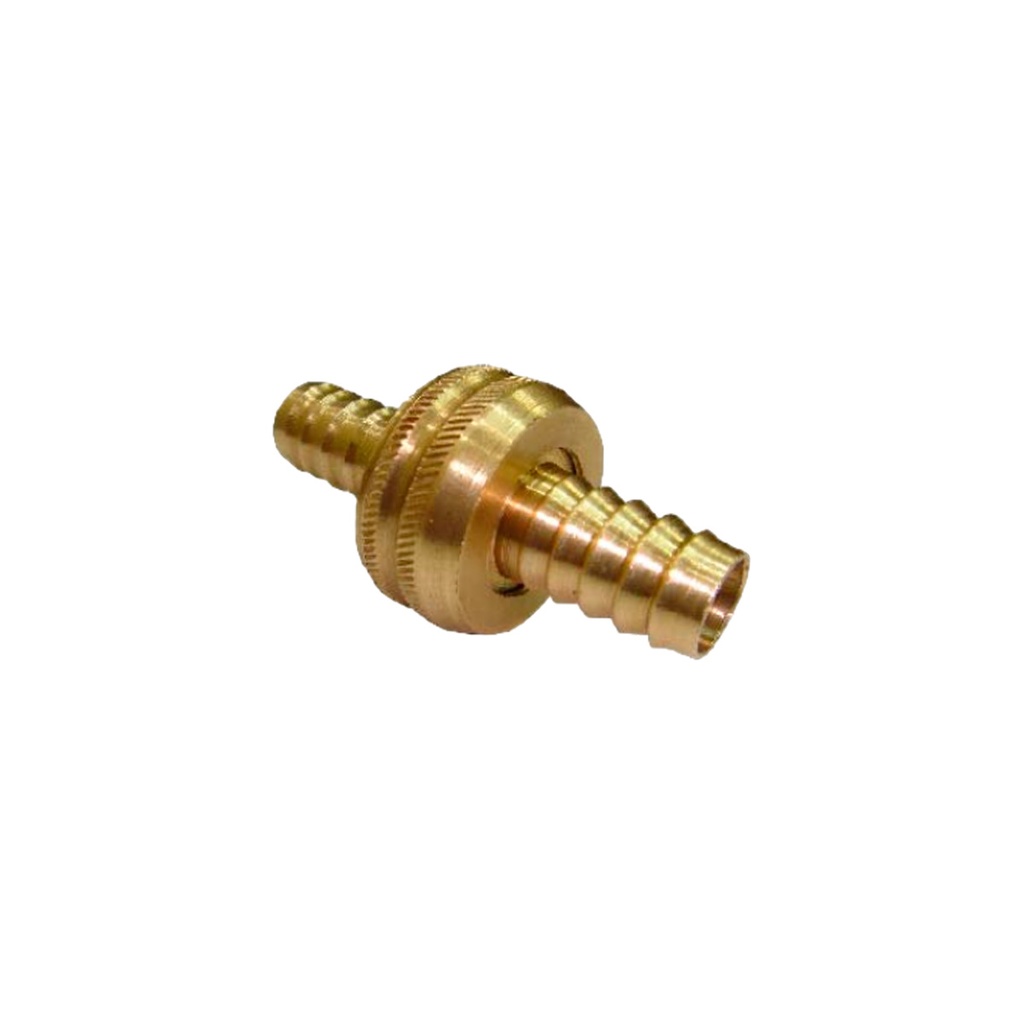 CONEXION PARA MANGUERA 1/2" COMPUESTA BRONCE REF. CON-02 MARCA METALES ALEADOS